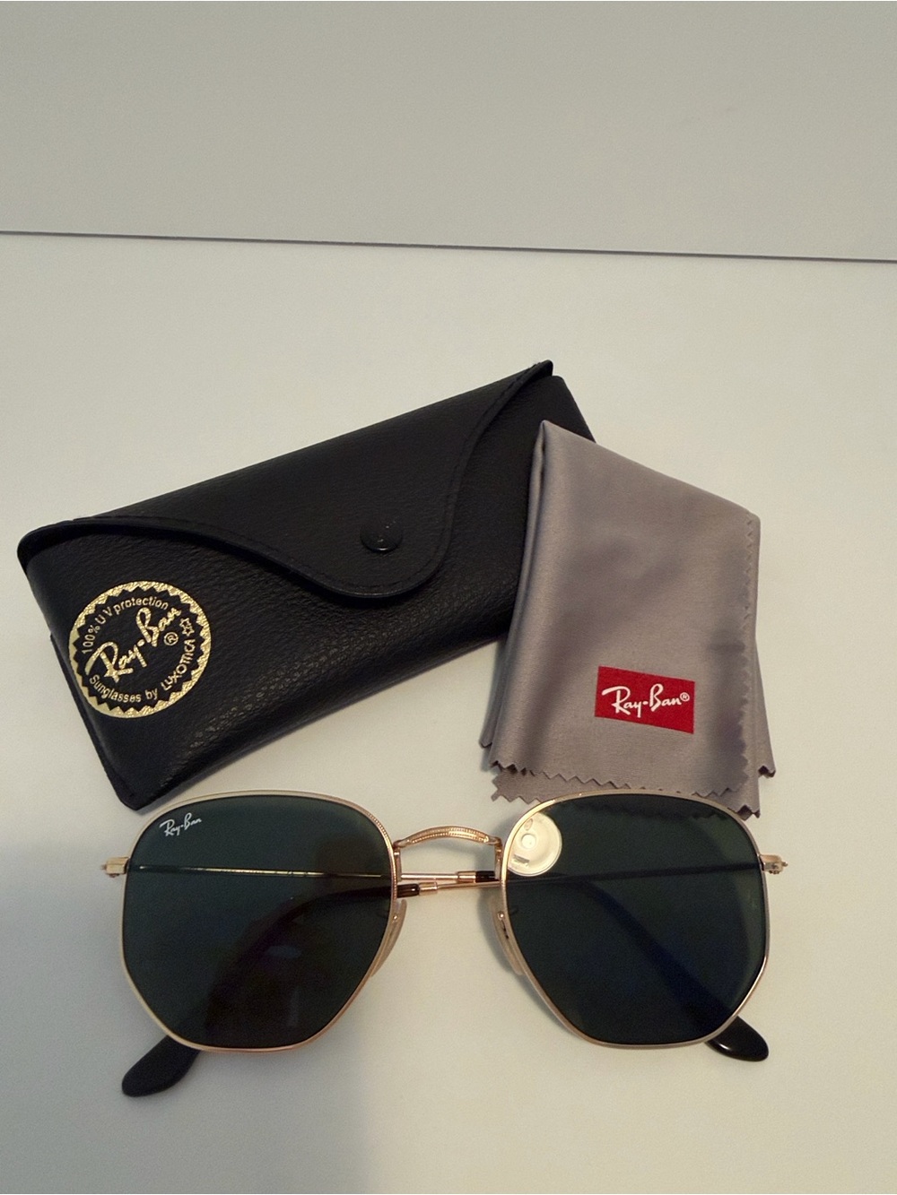 Ray-Ban RB3548N Hexagonal Sunglasses 54